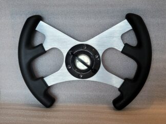 Steering wheel carbon & black w/adaptor