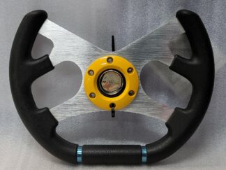Volant Jaune & Noir avec Adapteur