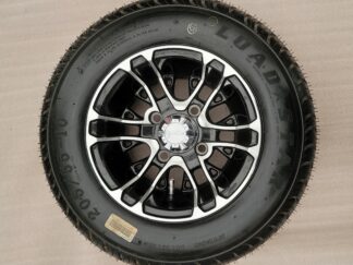 Tire with Mag Club Car 205/55-10