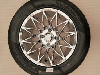 Tire with Mag Club Car 215/50R14